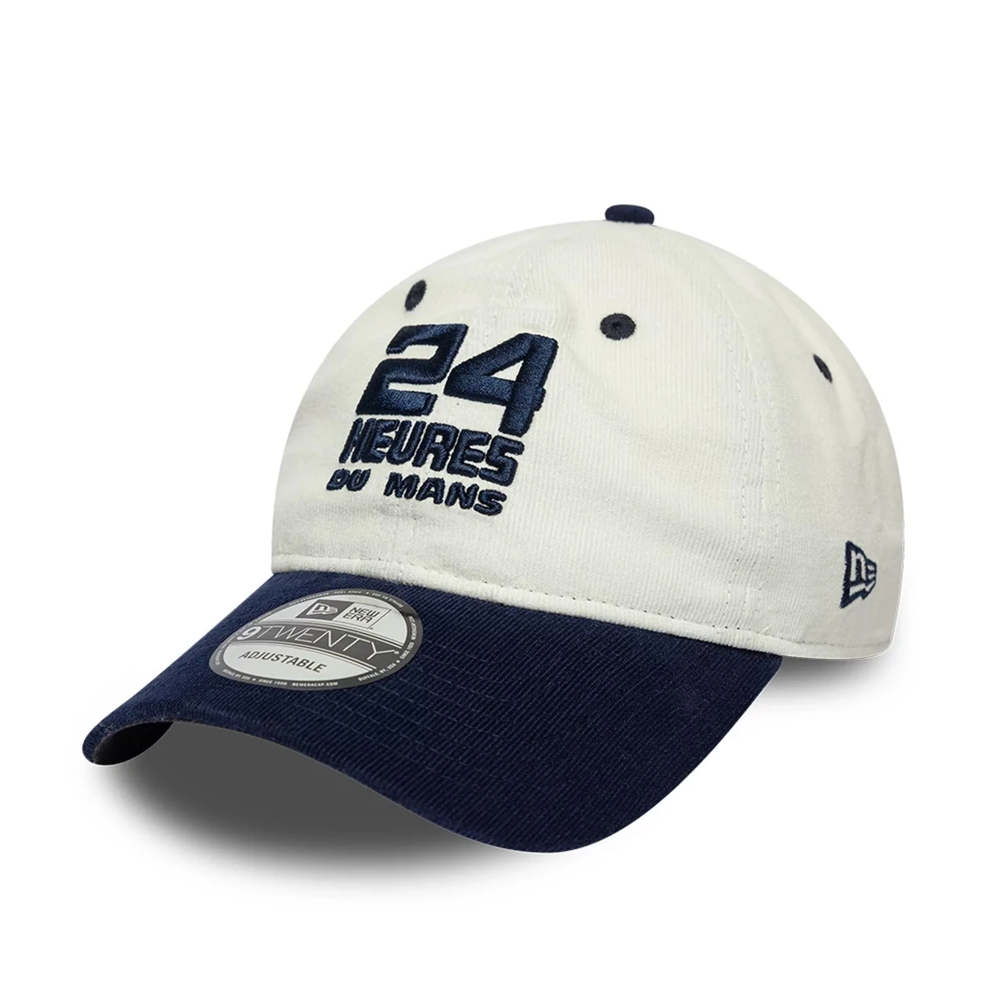 24HR Le Mans Contrast Cord Cream 9TWENTY Adjustable Cap