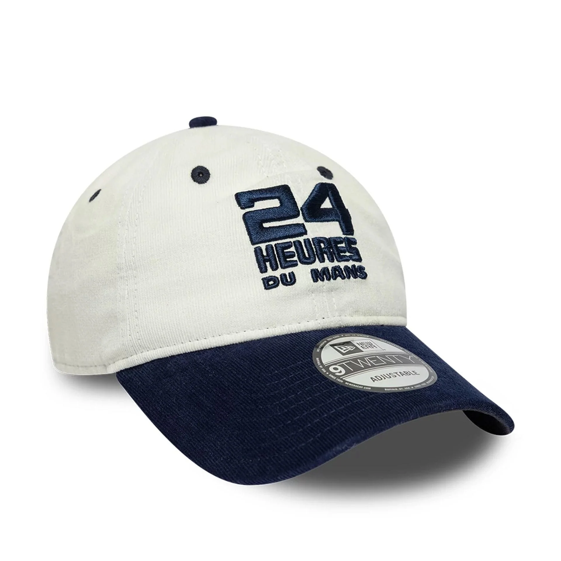 24HR Le Mans Contrast Cord Cream 9TWENTY Adjustable Cap - Image 3
