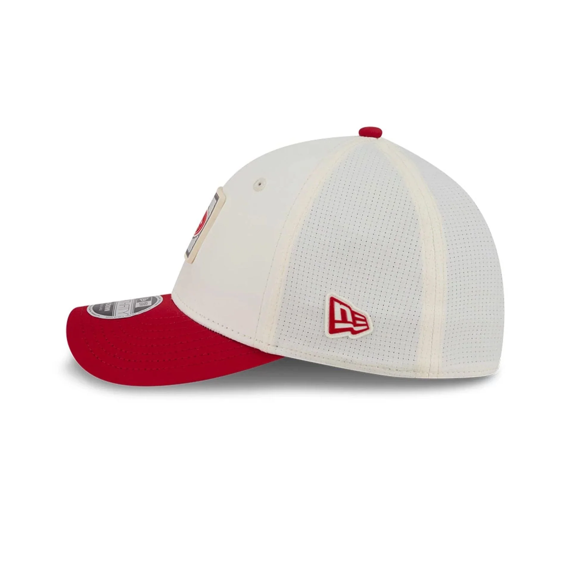 49ers NFL Training 2026 White 39THIRTY M-Crown Stretch Fit Cap - Image 5