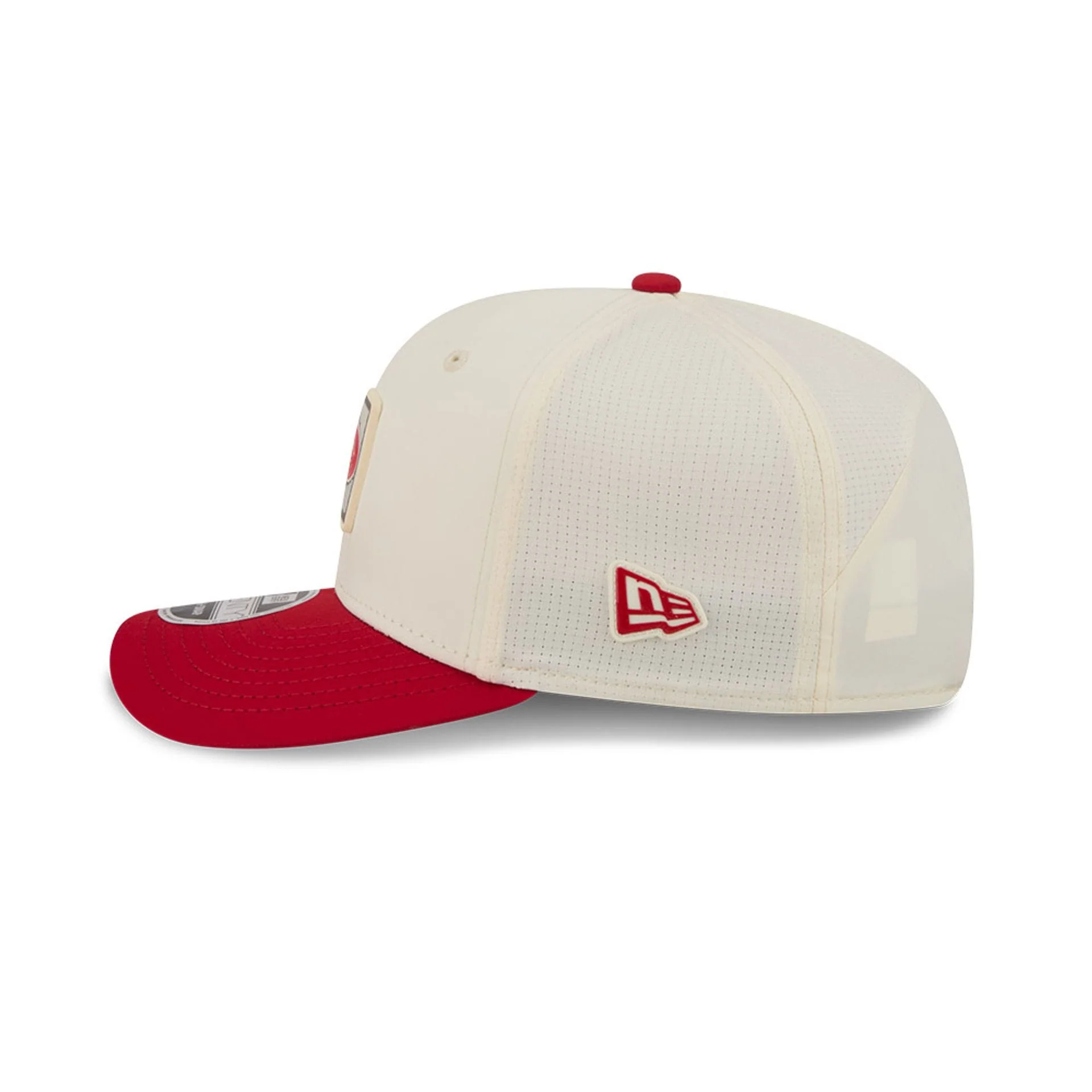 49ers NFL Training 2026 White 9SEVENTY Stretch Snap Adjustable Cap - Image 5