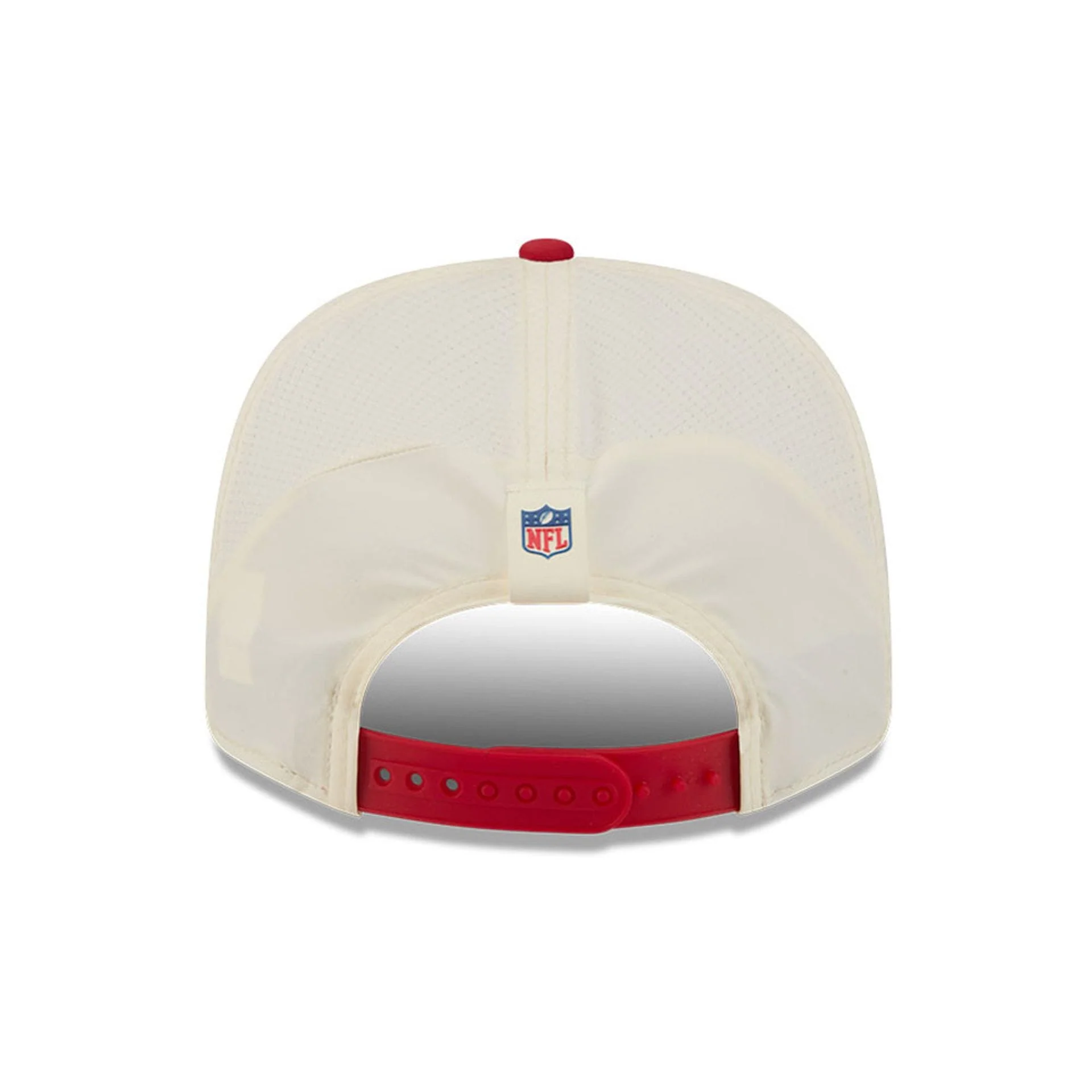 49ers NFL Training 2026 White 9SEVENTY Stretch Snap Adjustable Cap - Image 6