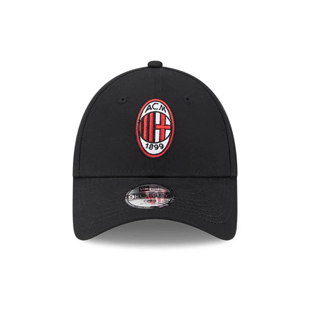 AC Milan Child Black 9FORTY Adjustable Cap - Image 2