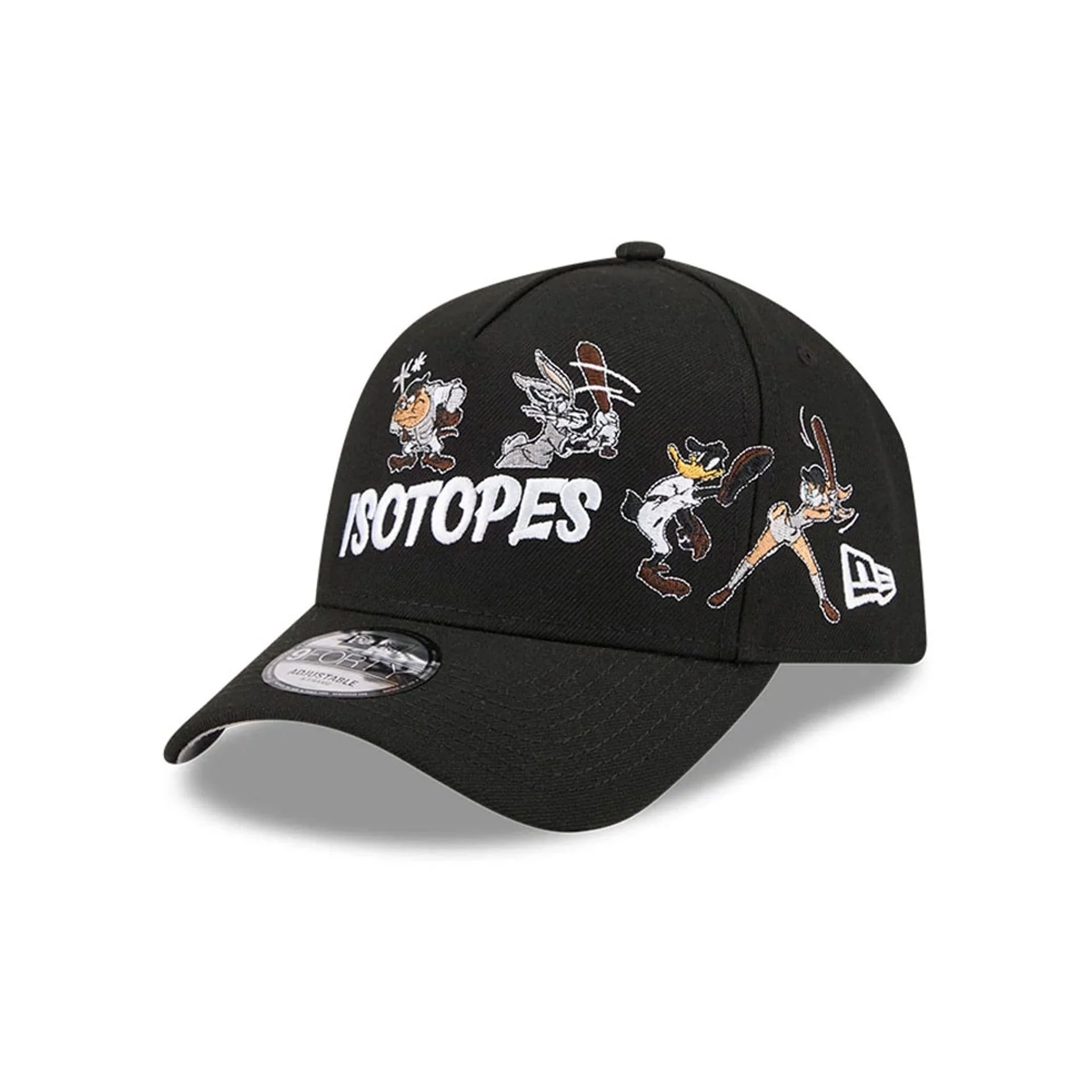 Albuquerque Isotopes MiLB X Looney Tunes Black 9FORTY A-Frame Adjustable Cap
