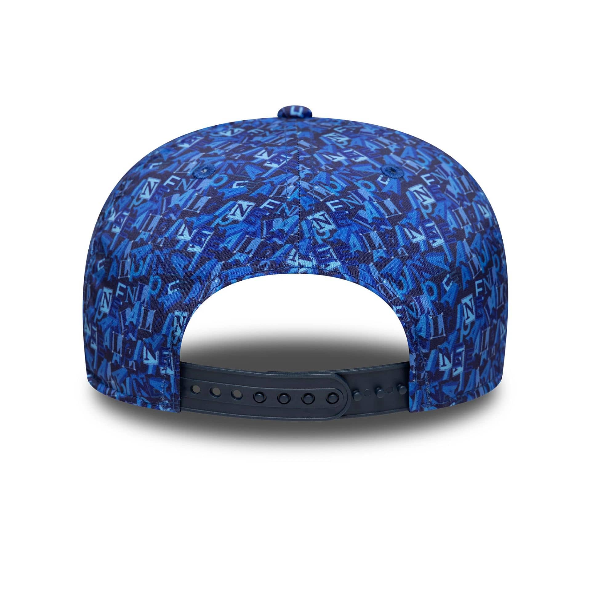 Alpine Racing All Over Print Navy 9FIFTY Stretch Snap Cap - Image 4