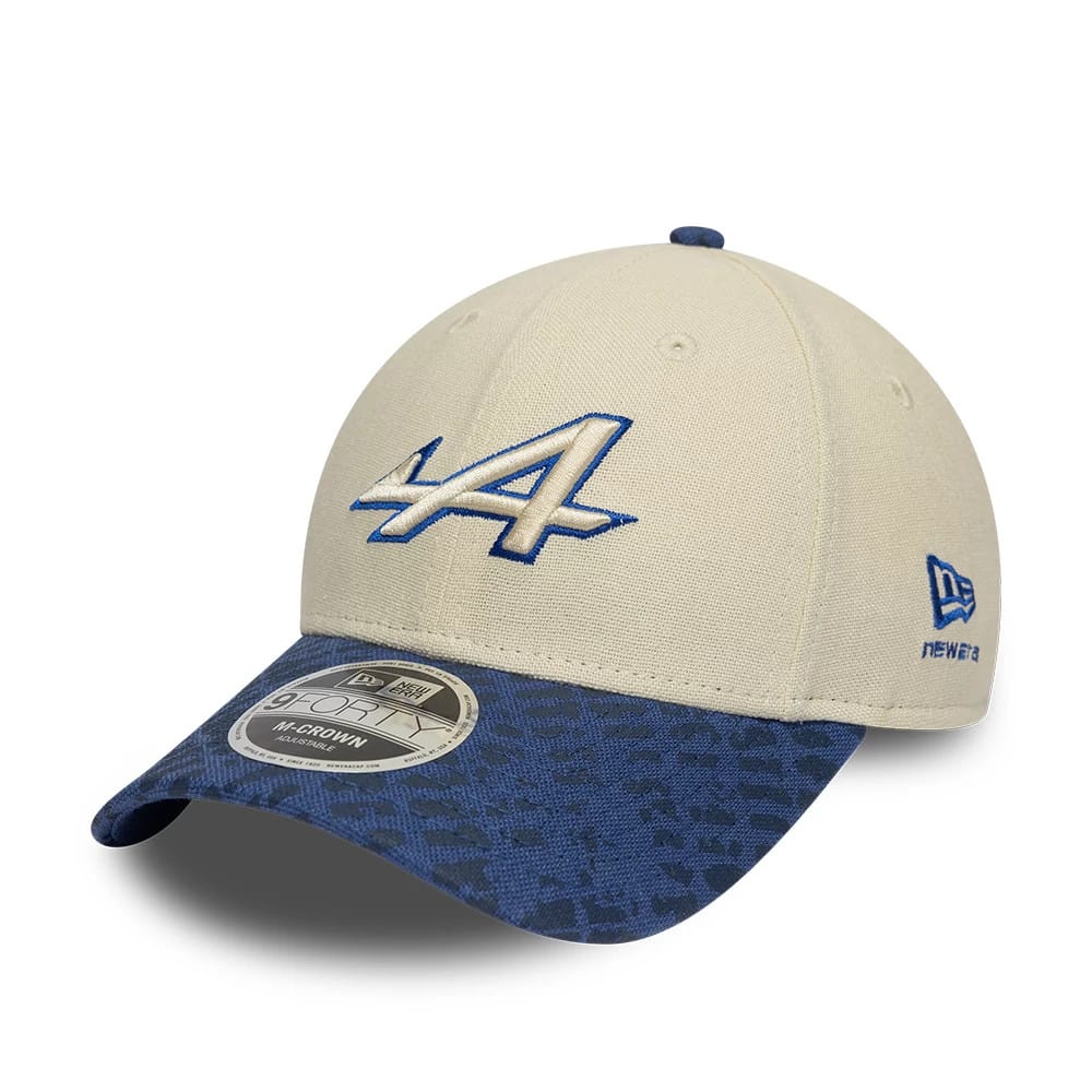 Alpine Racing Heritage Cream & Dark Blue 9FORTY M-Crown Cap