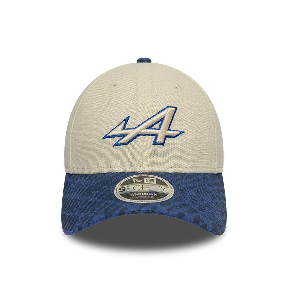 Alpine Racing Heritage Cream & Dark Blue 9FORTY M-Crown Cap - Image 2