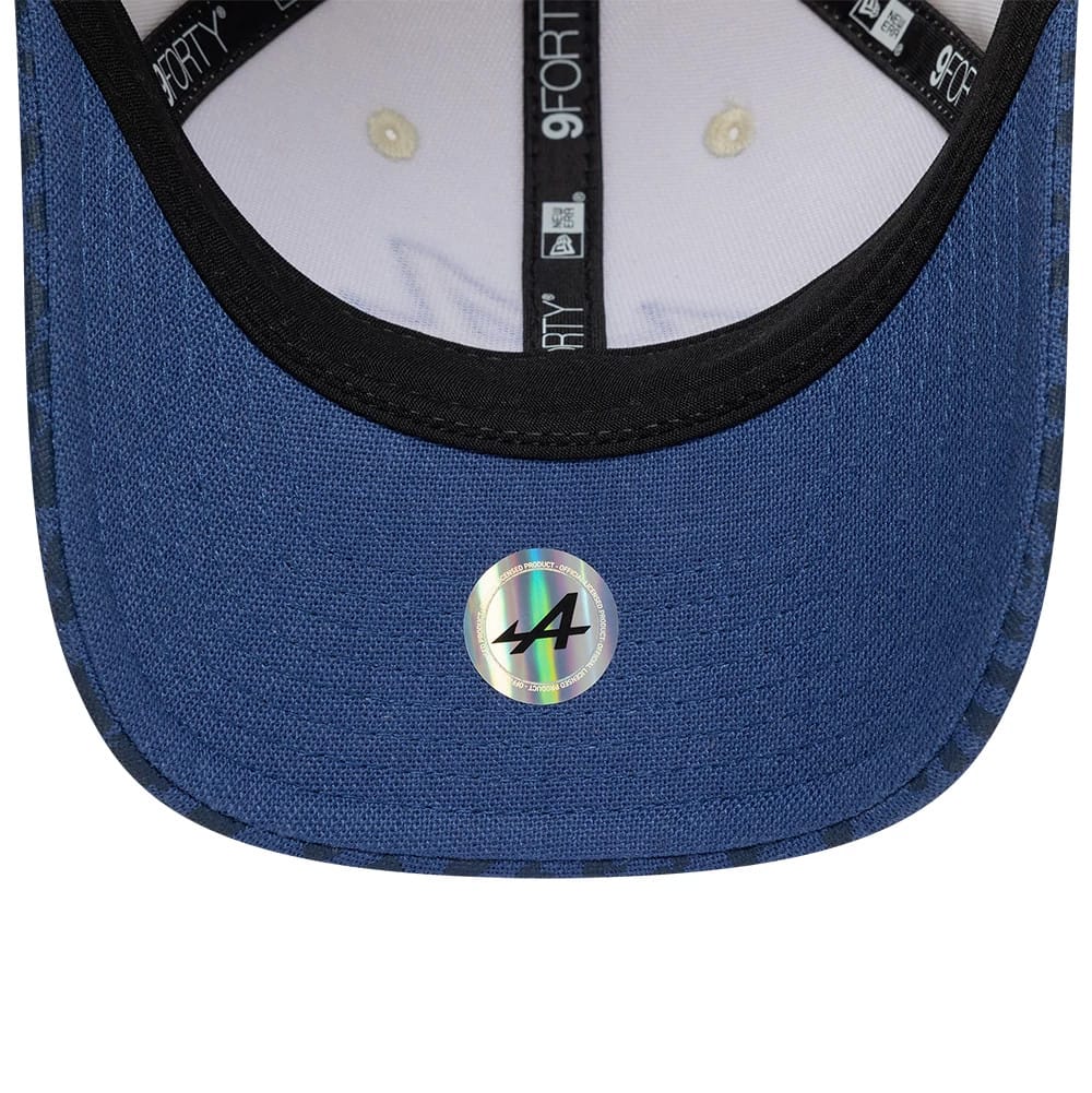 Alpine Racing Heritage Cream & Dark Blue 9FORTY M-Crown Cap - Image 5