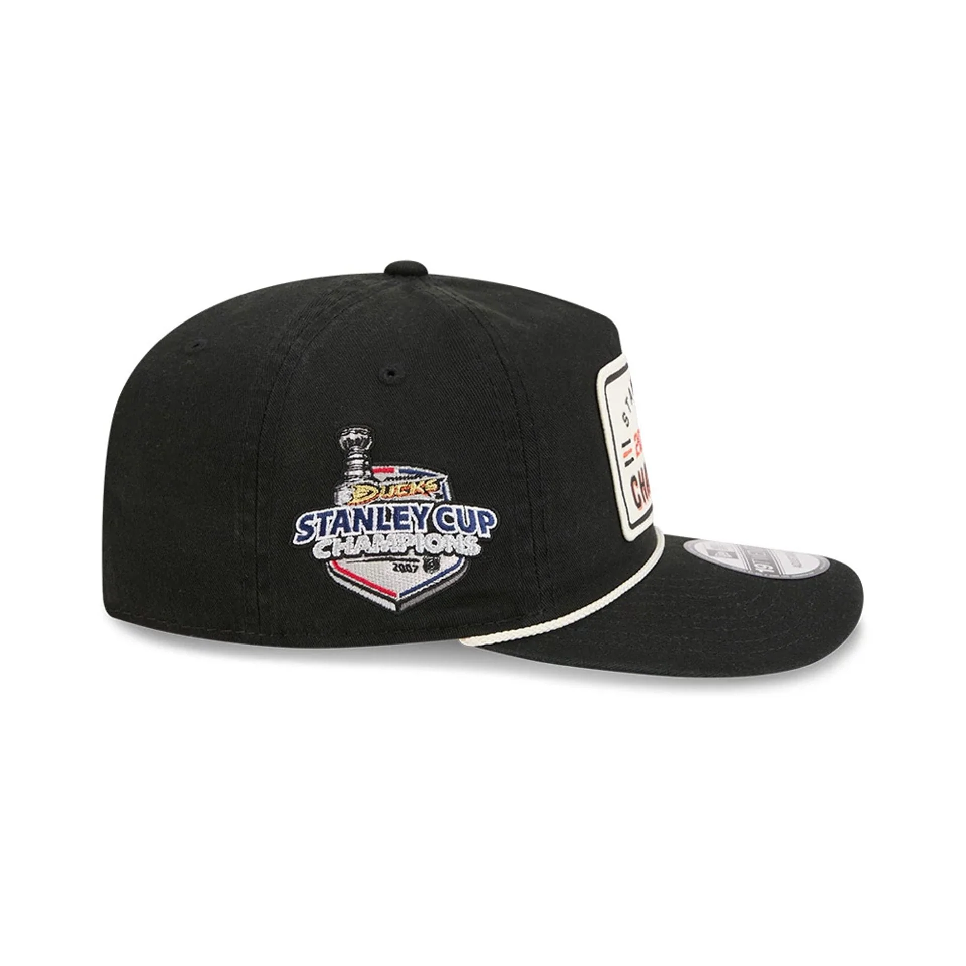Anaheim Ducks NHL Stanley Cup Champions Black 19TWENTY Adjustable Cap - Image 5
