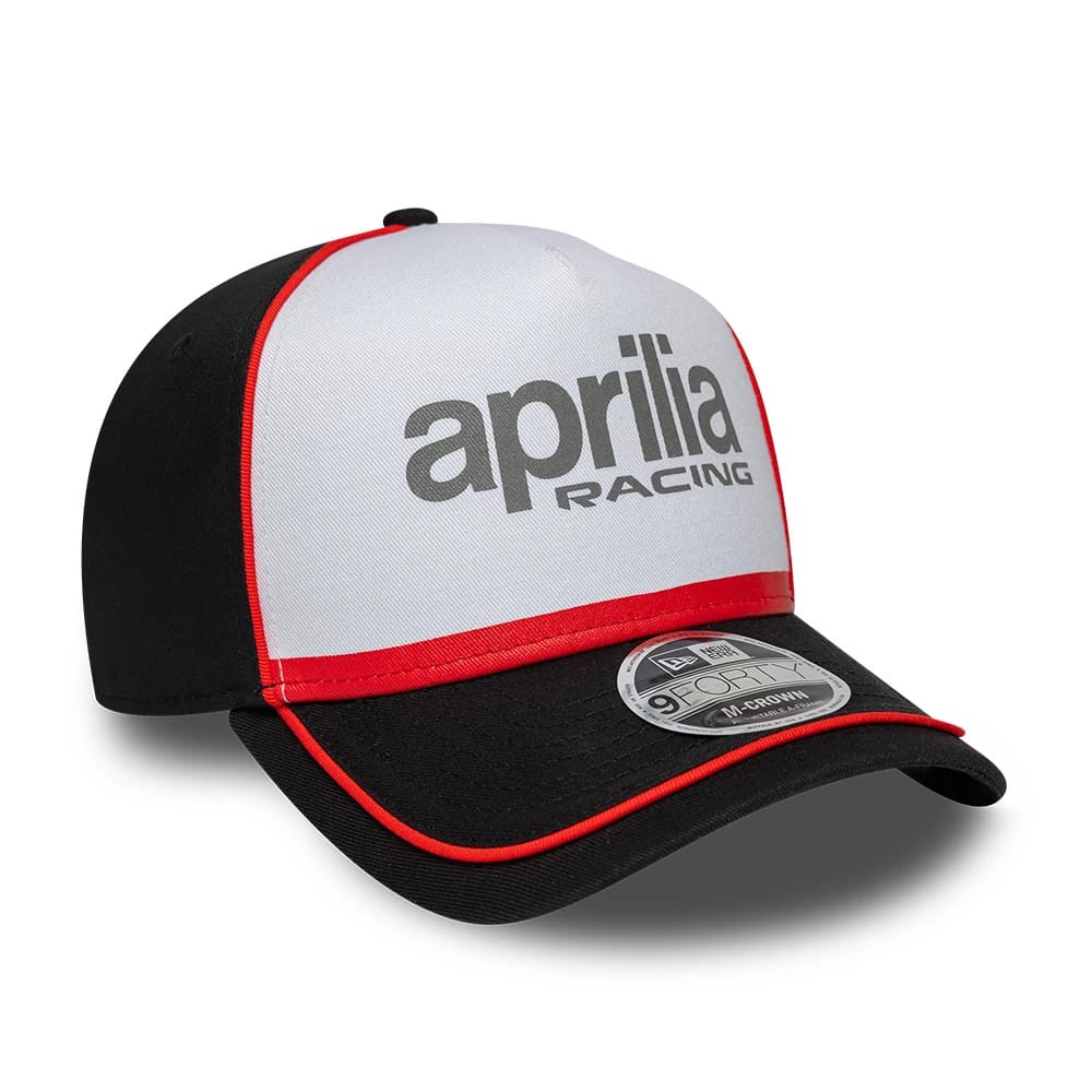 Aprilia Reflective Black 9FORTY M-Crown A-Frame Cap - Image 3