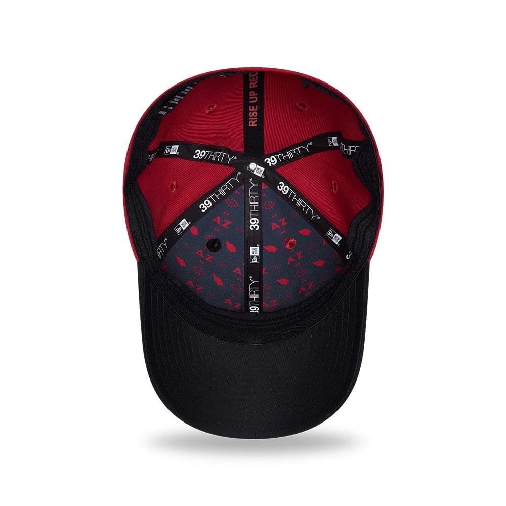 Arizona Cardinals NFL Draft 2026 Dark Red 39THIRTY M-Crown Stretch Fit Cap - Image 2