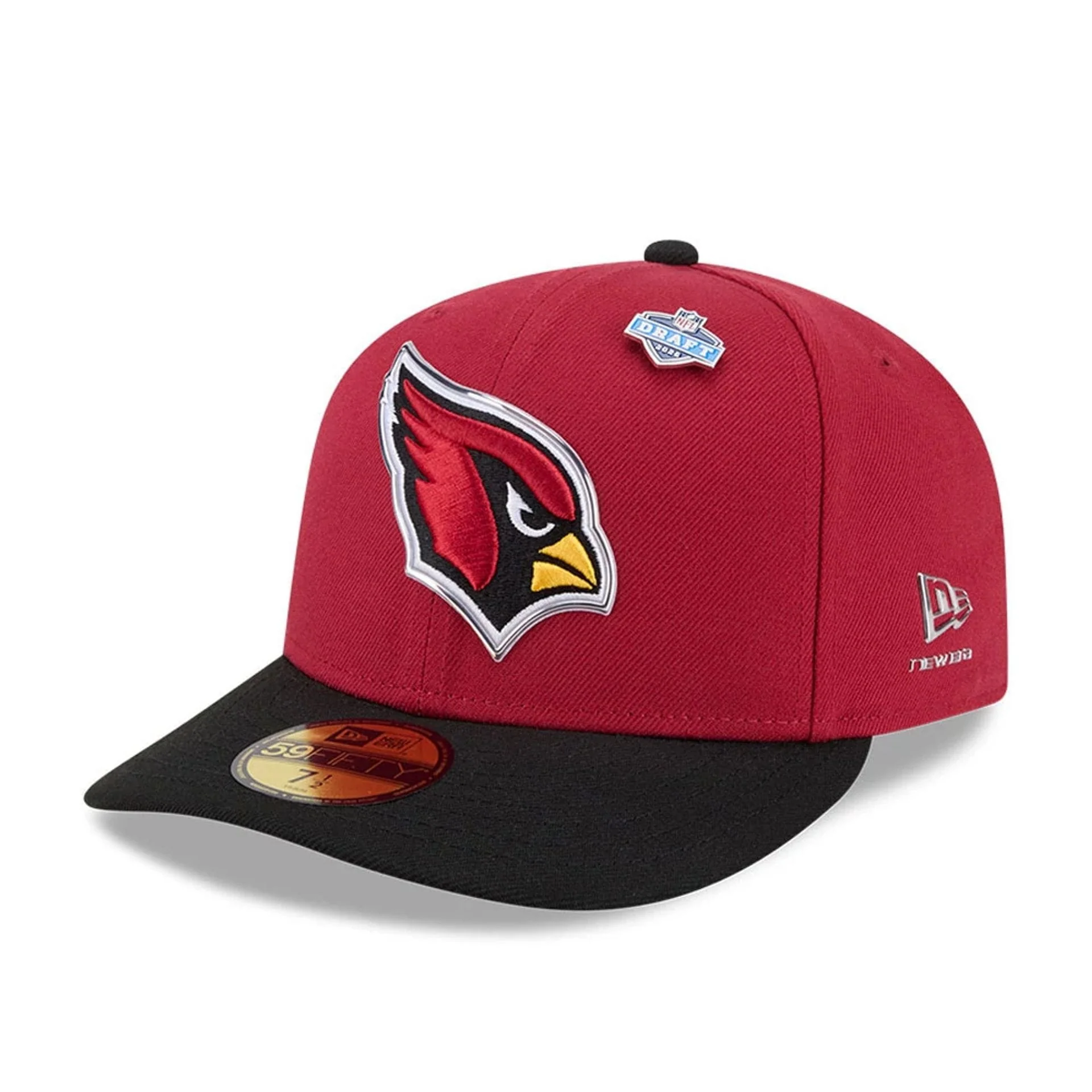Arizona Cardinals NFL Draft 2026 Dark Red 59FIFTY Fitted Cap