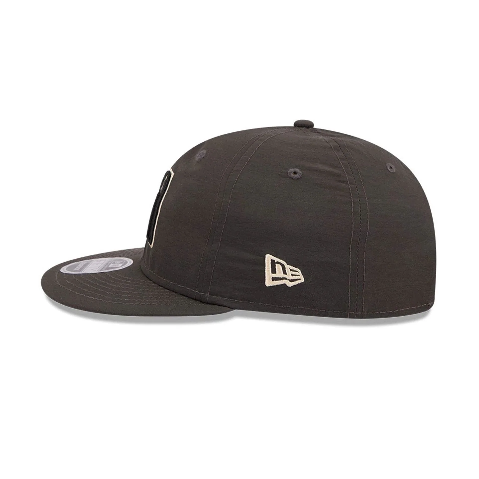 Arizona Diamondbacks MLB Nylon Black Retro Crown 9FIFTY Adjustable Cap - Image 5