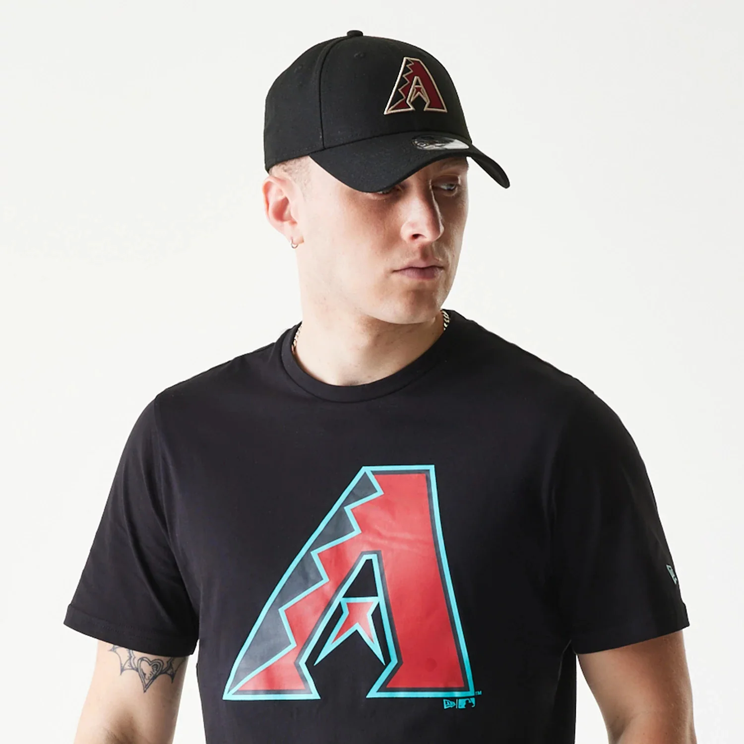 Arizona Diamondbacks MLB Regular Black T-Shirt - Image 4