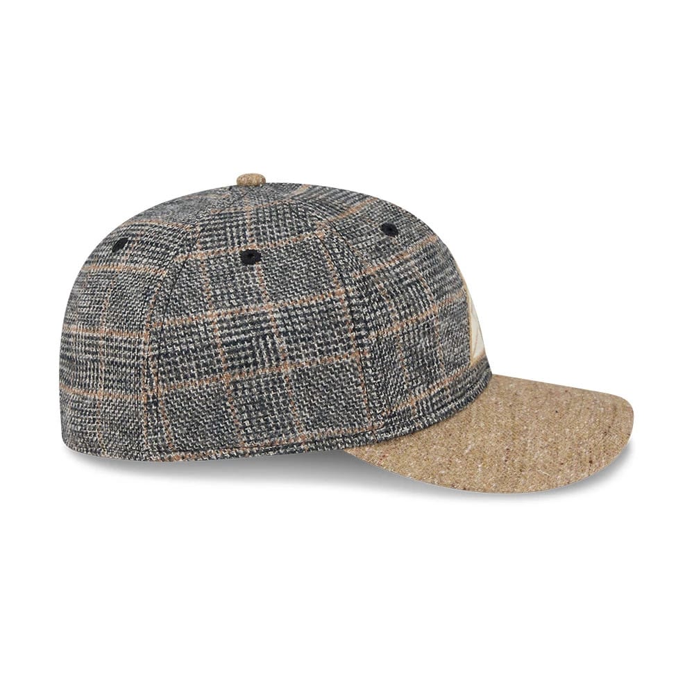Arizona Diamondbacks MLB Vintage Tweed Open Blue Retro Crown 59FIFTY Fitted Cap - Image 7