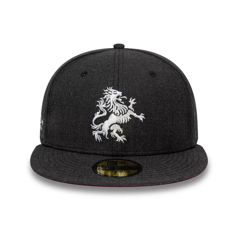 Aston Villa FC Gas Lamp Black 59FIFTY Fitted Cap - Image 5