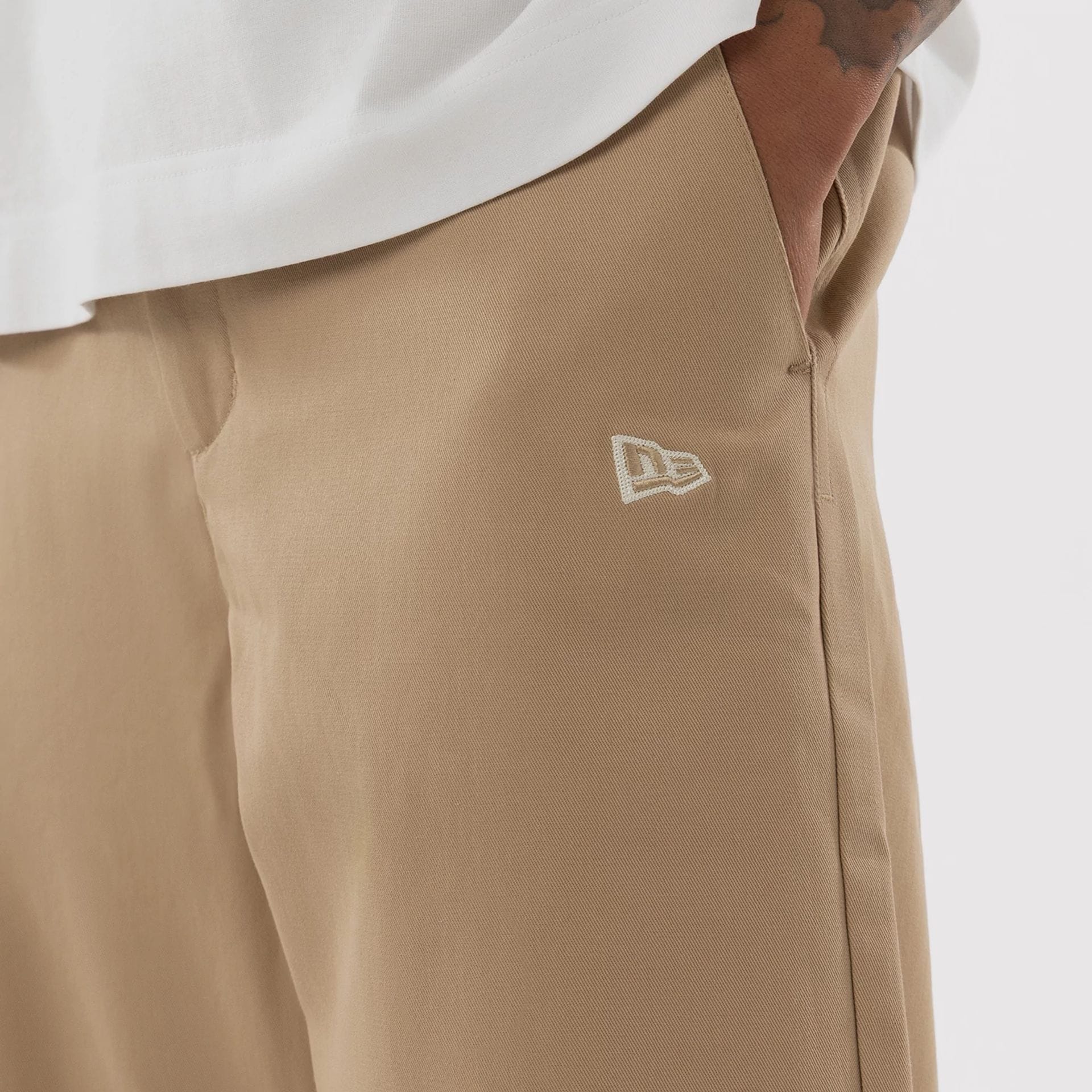 Athletics MLB Beige Woven Chinos - Image 5