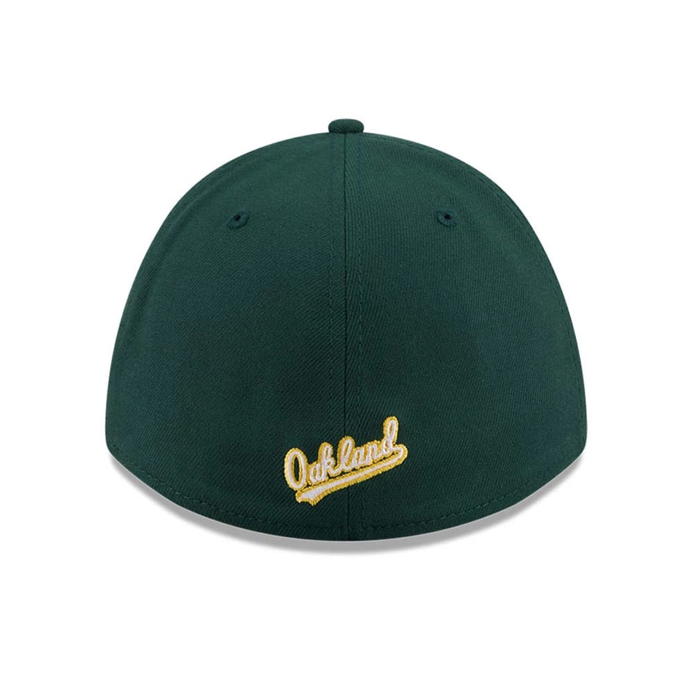 Athletics MLB Dark Green 39THIRTY M-Crown Stretch Fit Cap - Image 5