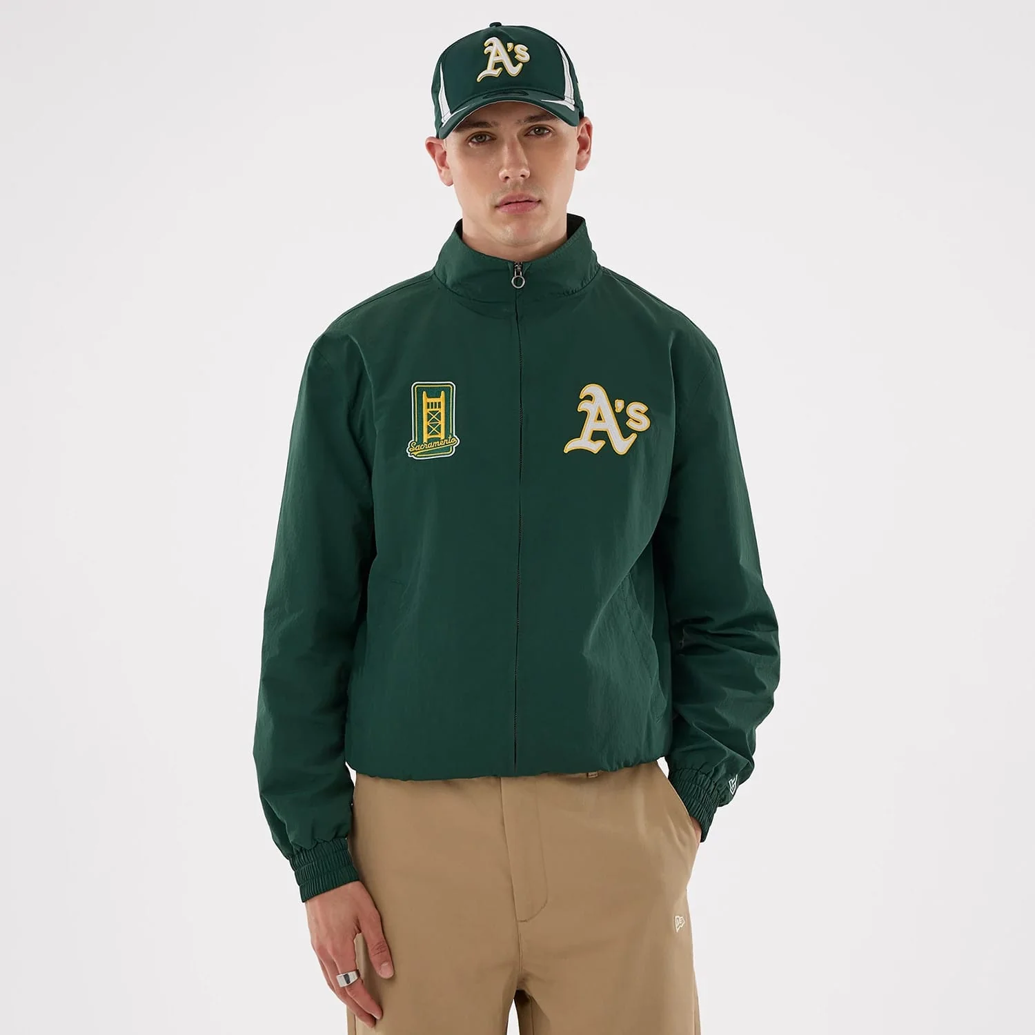 Athletics MLB Dark Green Sports Jacket