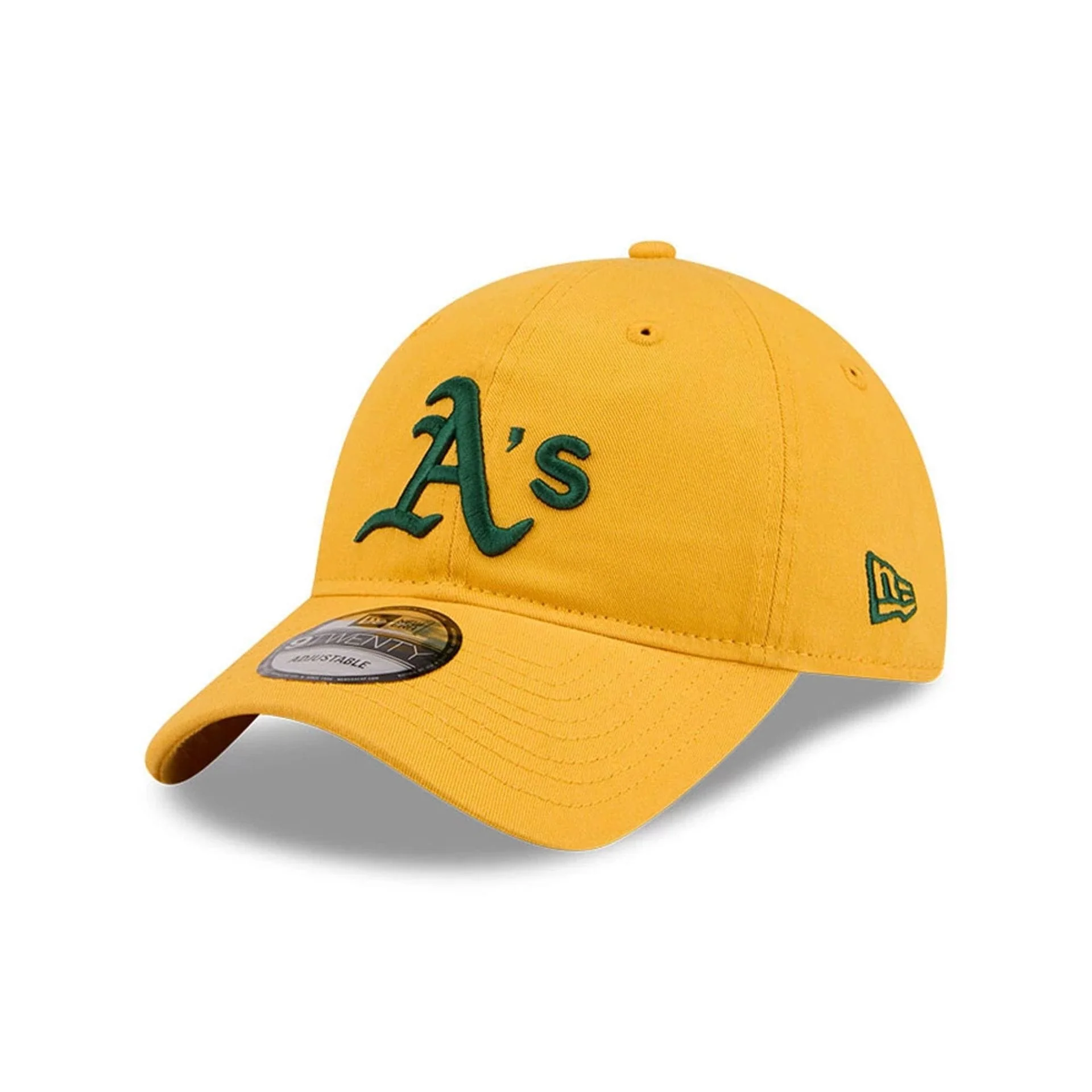 Athletics MLB Evergreen Dark Yellow 9TWENTY Adjustable Cap