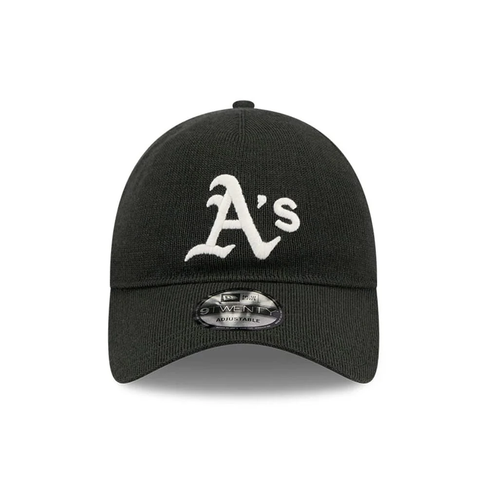 Athletics MLB Merino Wool Dark Green 9TWENTY Adjustable Cap - Image 2