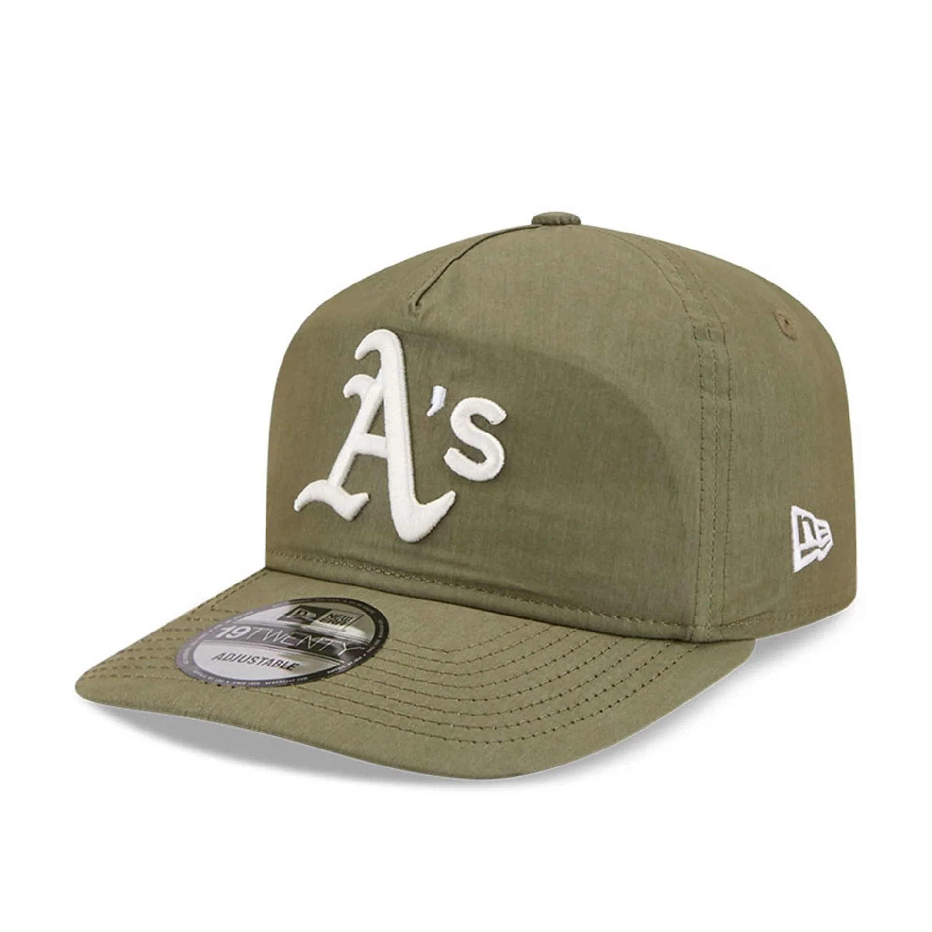 Athletics MLB Nylon Open Green 19TWENTY Adjustable Cap
