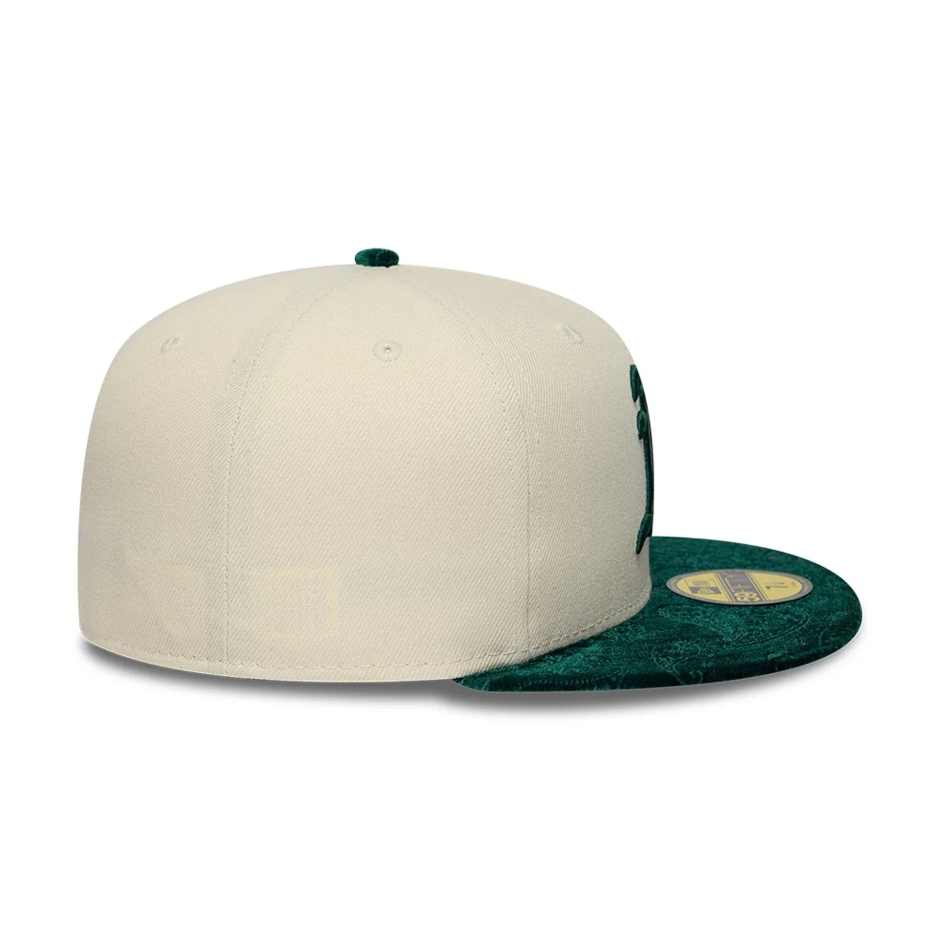 Athletics MLB Paisley Visor Cream 59FIFTY Fitted Cap - Image 8