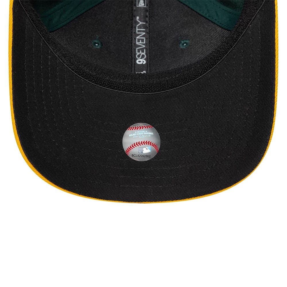Athletics MLB Player Replica Dark Green 9SEVENTY Stretch Snap Adjustable Cap - Image 7