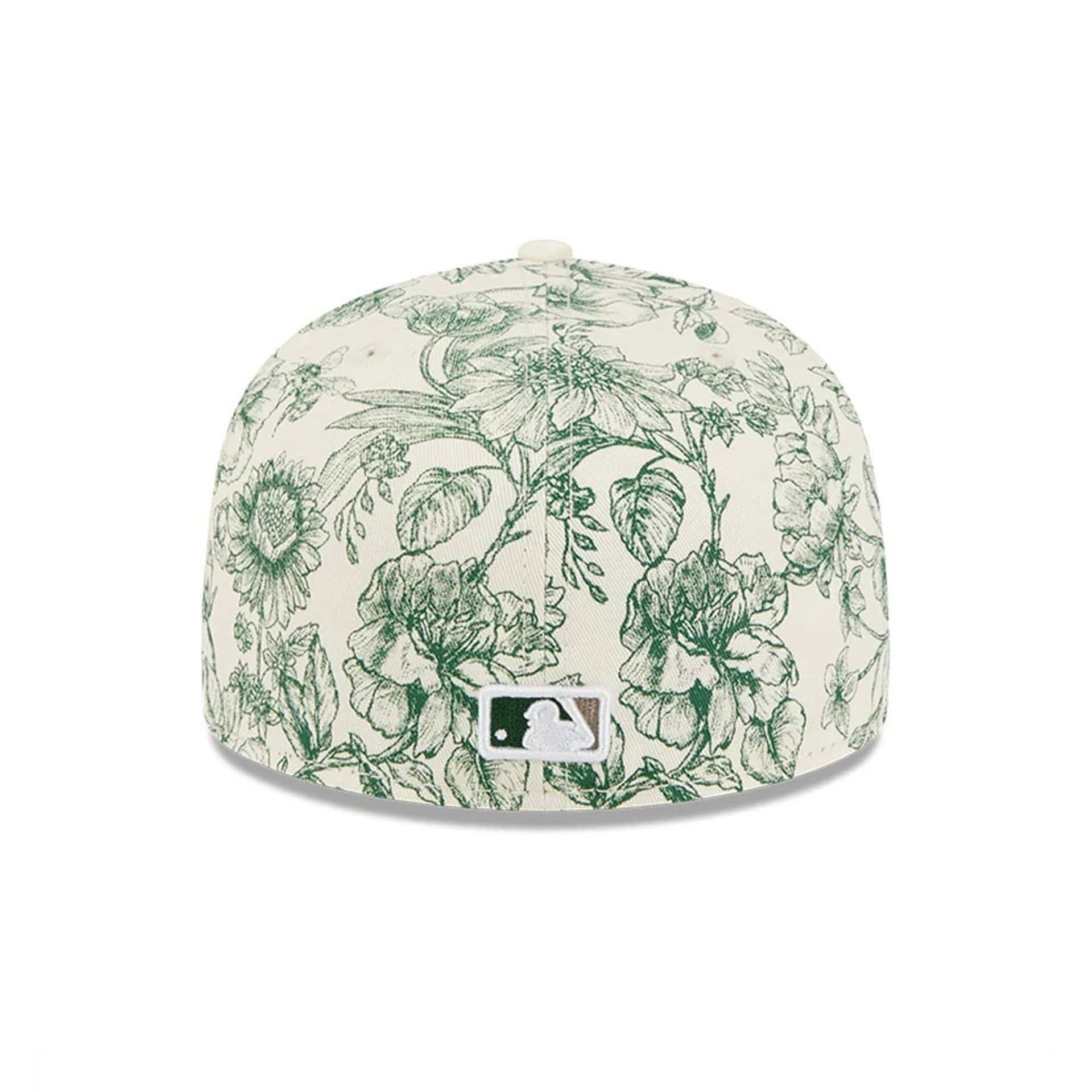 Athletics MLB Spring Floral White 59FIFTY Fitted Cap - Image 6