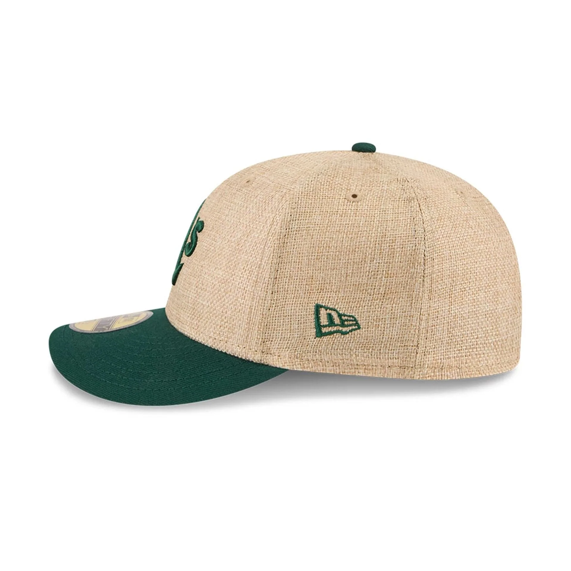 Athletics MLB Twine Beige 59FIFTY Fitted Cap - Image 5