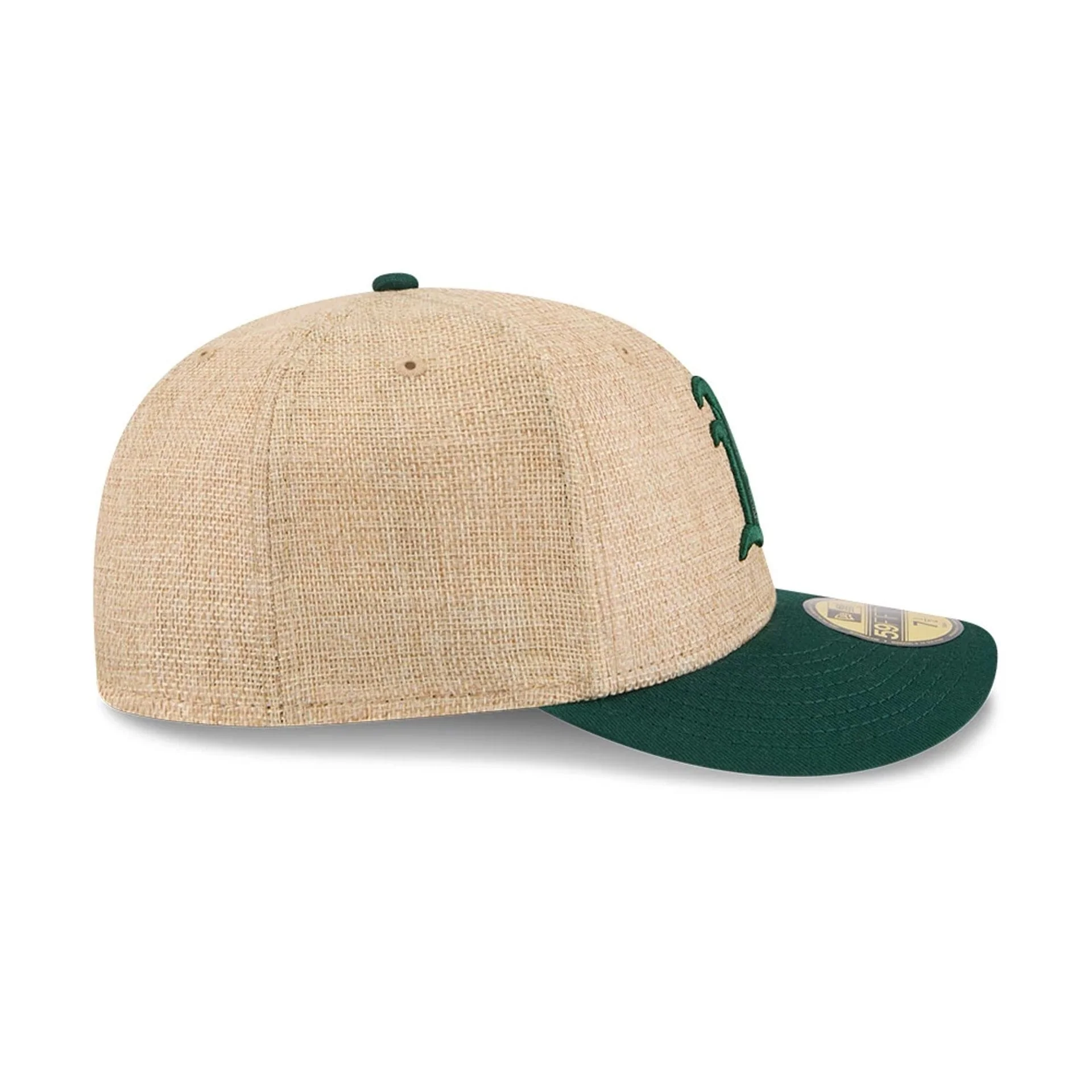 Athletics MLB Twine Beige 59FIFTY Fitted Cap - Image 6