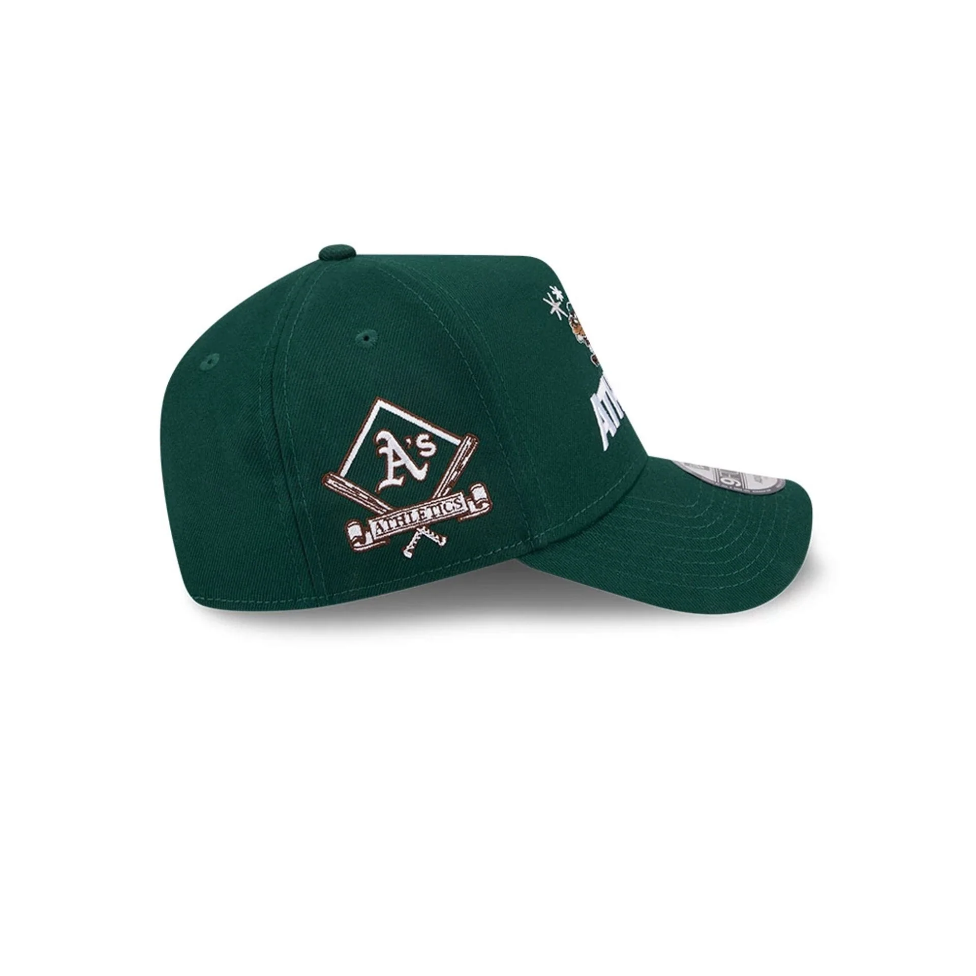 Athletics MLB X Looney Tunes Dark Green 9FORTY A-Frame Adjustable Cap - Image 6