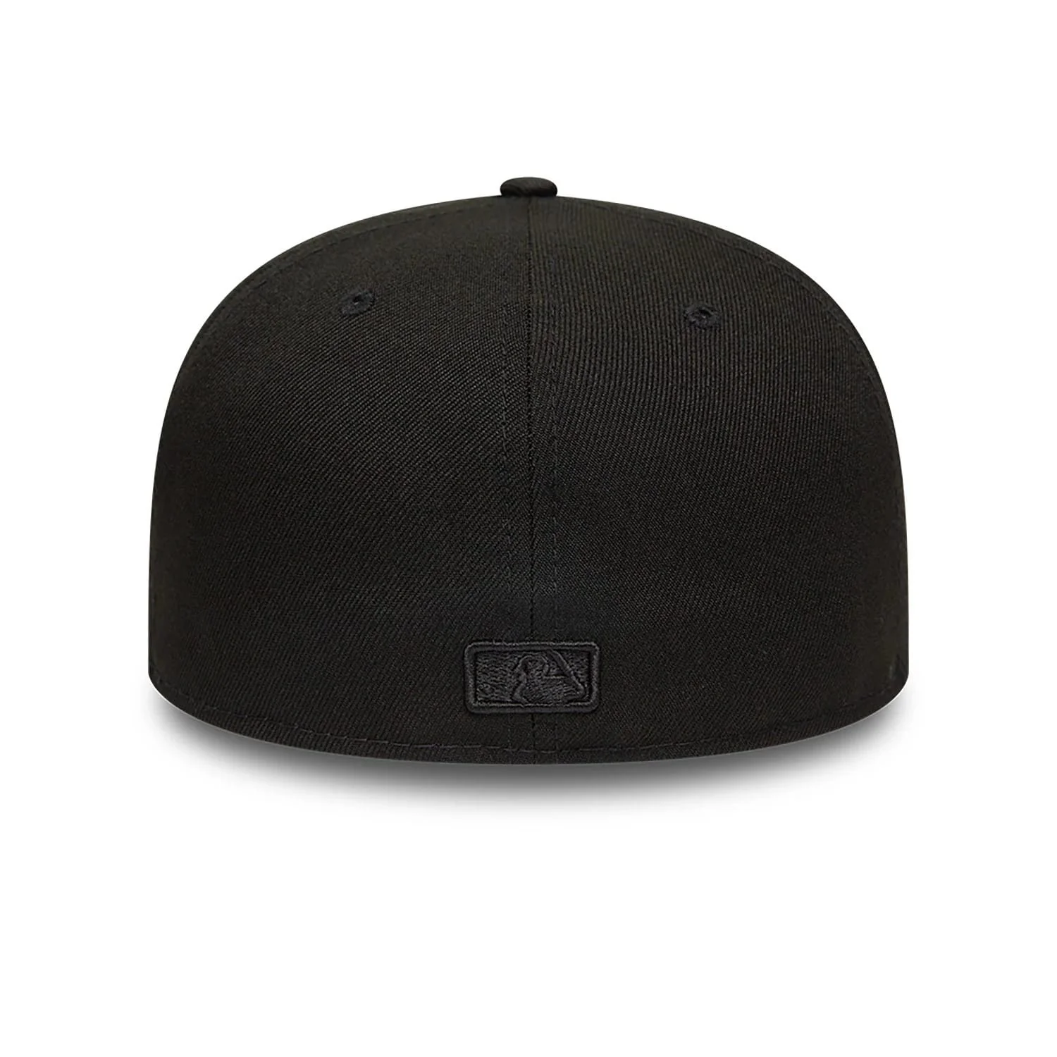 Atlanta Braves MLB Black on Black 59FIFTY Fitted Cap - Image 3