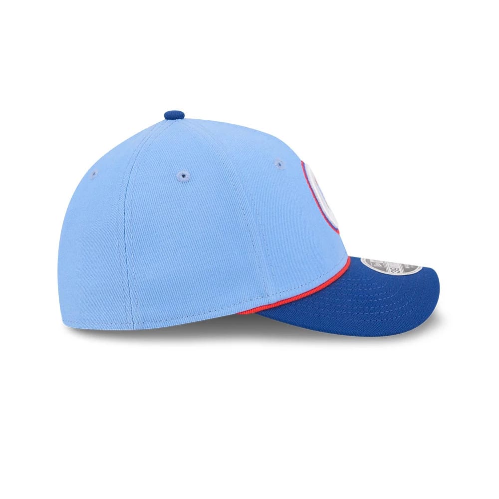 Atlanta Braves MLB City Connect Blue 39THIRTY M-Crown Stretch Fit Cap - Image 6