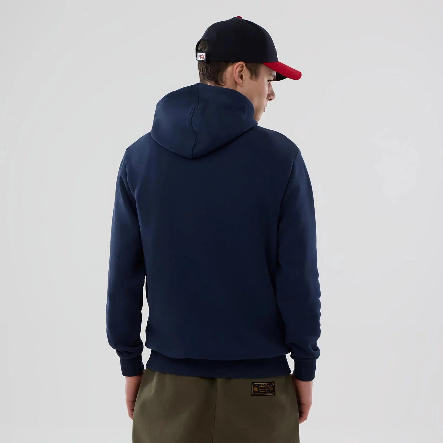 Atlanta Braves MLB Dark Blue Pullover Hoodie - Image 2