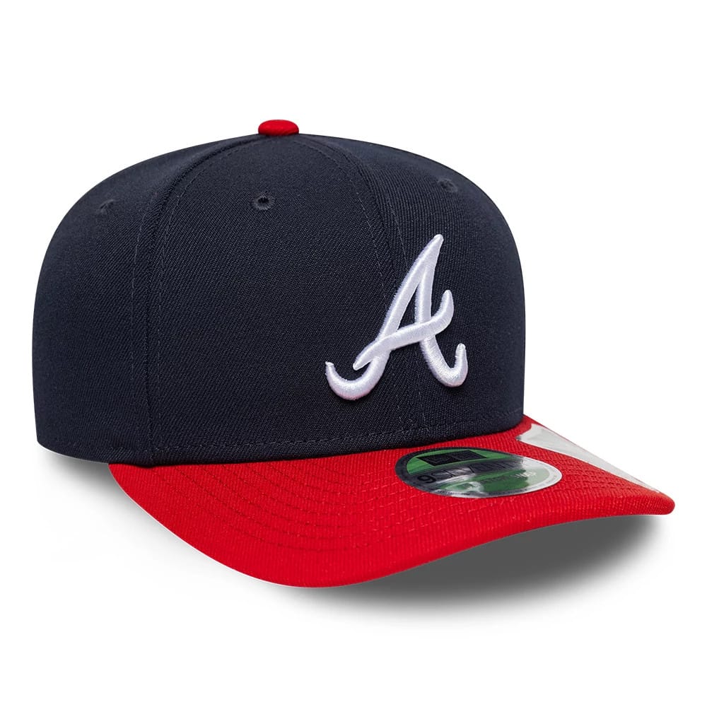 Atlanta Braves MLB Player Replica Navy 9SEVENTY Stretch Snap Adjustable Cap - Image 3