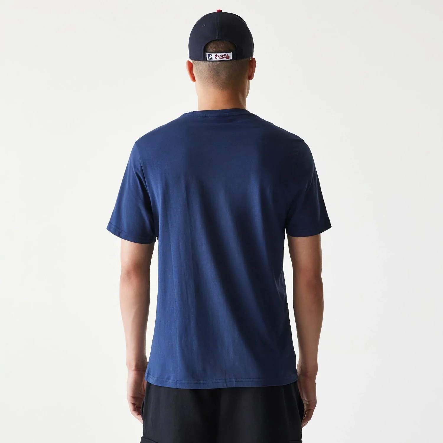 Atlanta Braves MLB Regular Dark Blue T-Shirt - Image 2