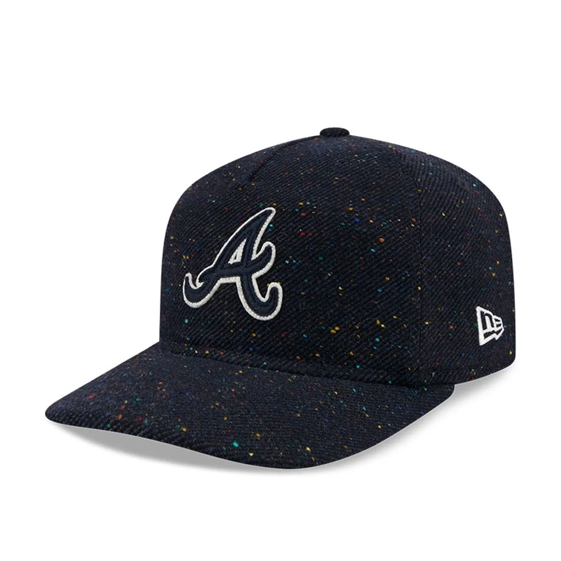 Atlanta Braves MLB Speckled Wool Navy 19TWENTY Adjustable Cap