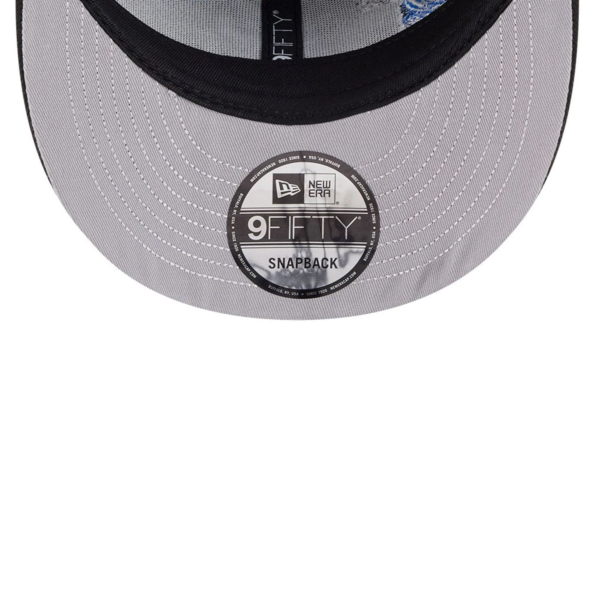 Atlanta Braves MLB Vissurf Black 9FIFTY Snapback Adjustable Cap - Image 2