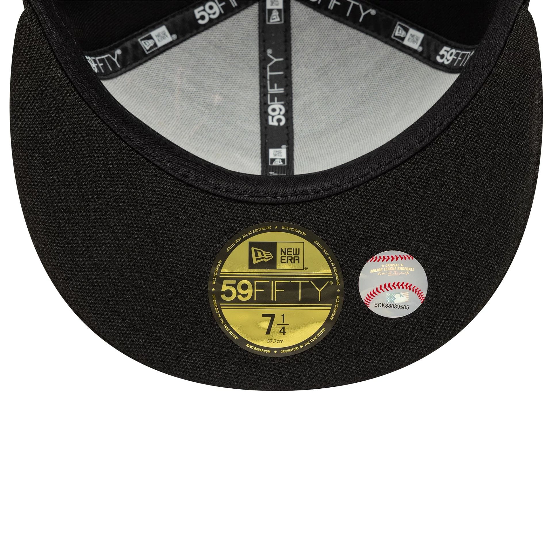 Atlanta Braves MLB Zodiac Black 59FIFTY Fitted Cap - Image 7