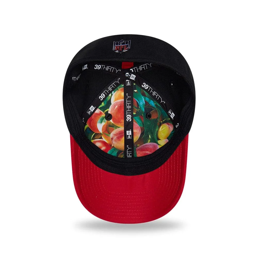Atlanta Falcons NFL Draft 2026 Black 39THIRTY M-Crown Stretch Fit Cap - Image 2