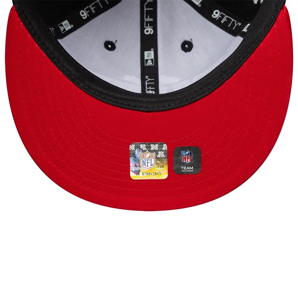 Atlanta Falcons NFL Historic Black Retro Crown 9FIFTY Adjustable Cap - Image 6