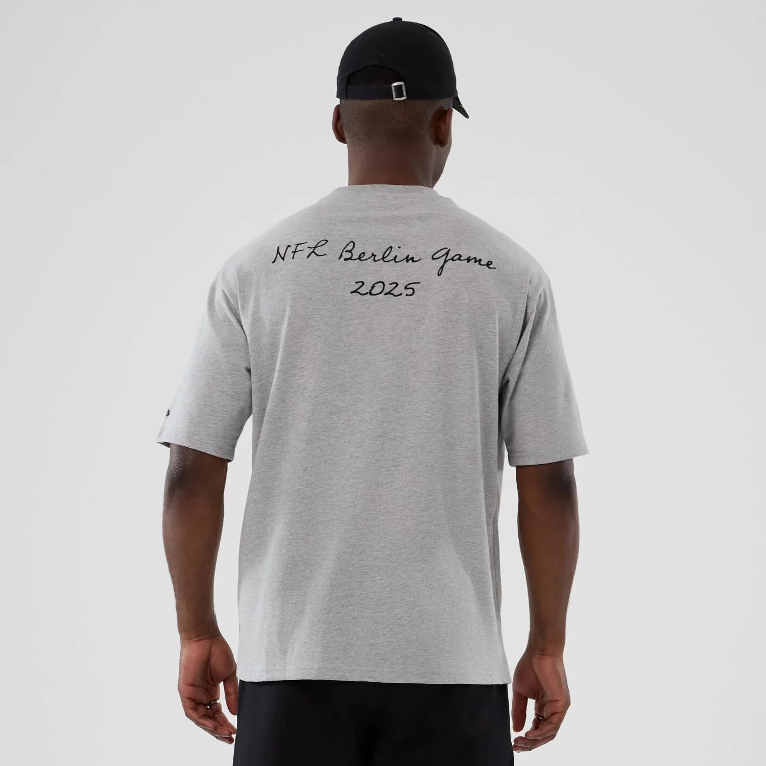 Atlanta Falcons NFL International Series Games 2025 Grey Premium T-Shirt - Image 2