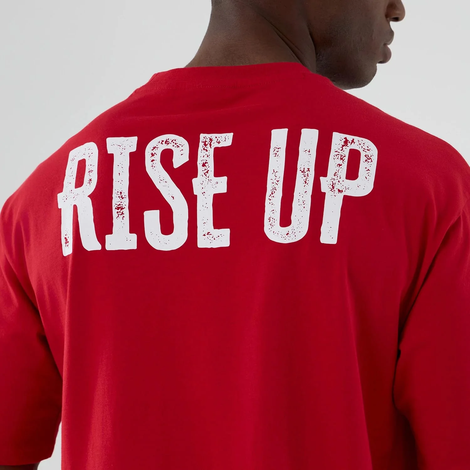Atlanta Falcons NFL International Series Games 2025 Red Oversized T-Shirt - Image 5