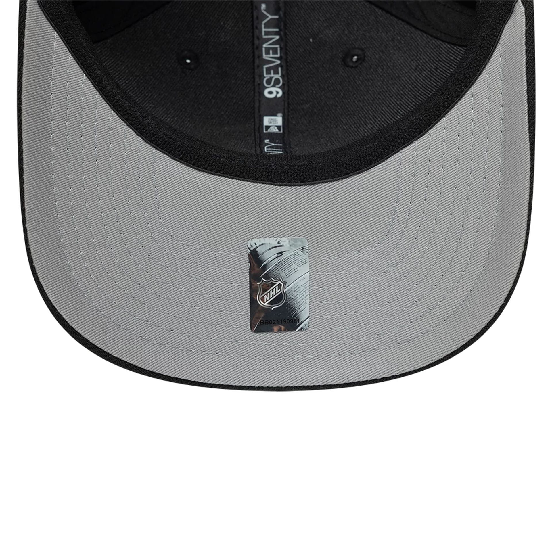 Boston Bruins NHL Team Black 9SEVENTY Stretch Snap Adjustable Cap - Image 2
