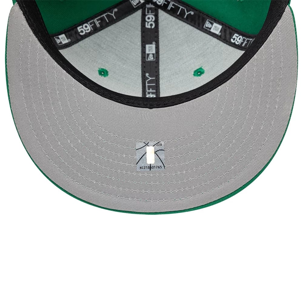 Boston Celtics NBA Basic Green 59FIFTY Fitted Cap - Image 2