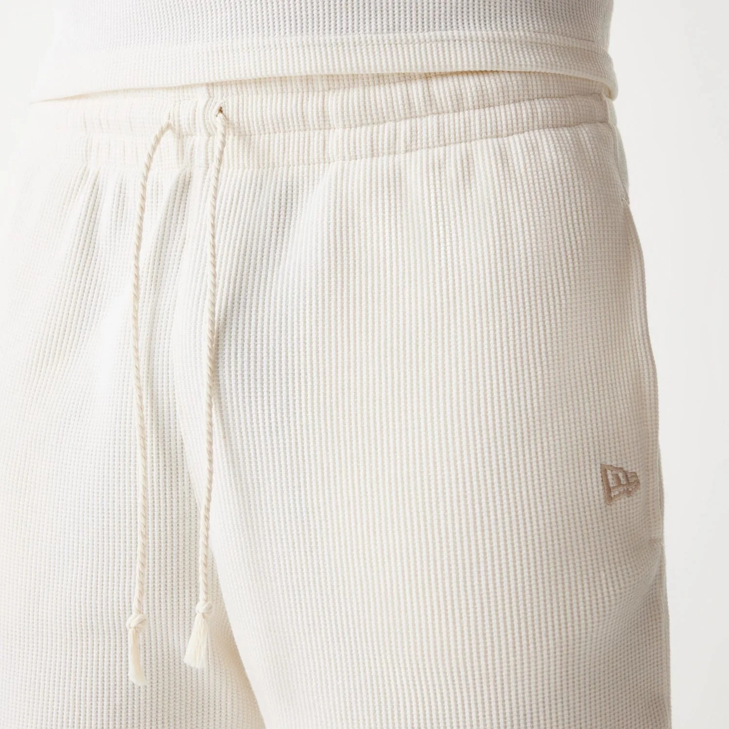 Boston Celtics NBA Waffle Open White Shorts - Image 5