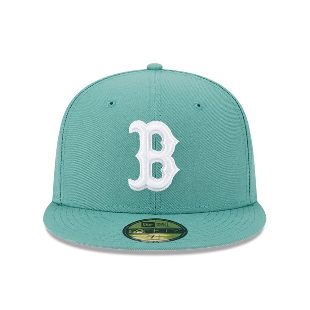 Boston Red Sox MLB City Connect Pastel Green 59FIFTY Fitted Cap - Image 3