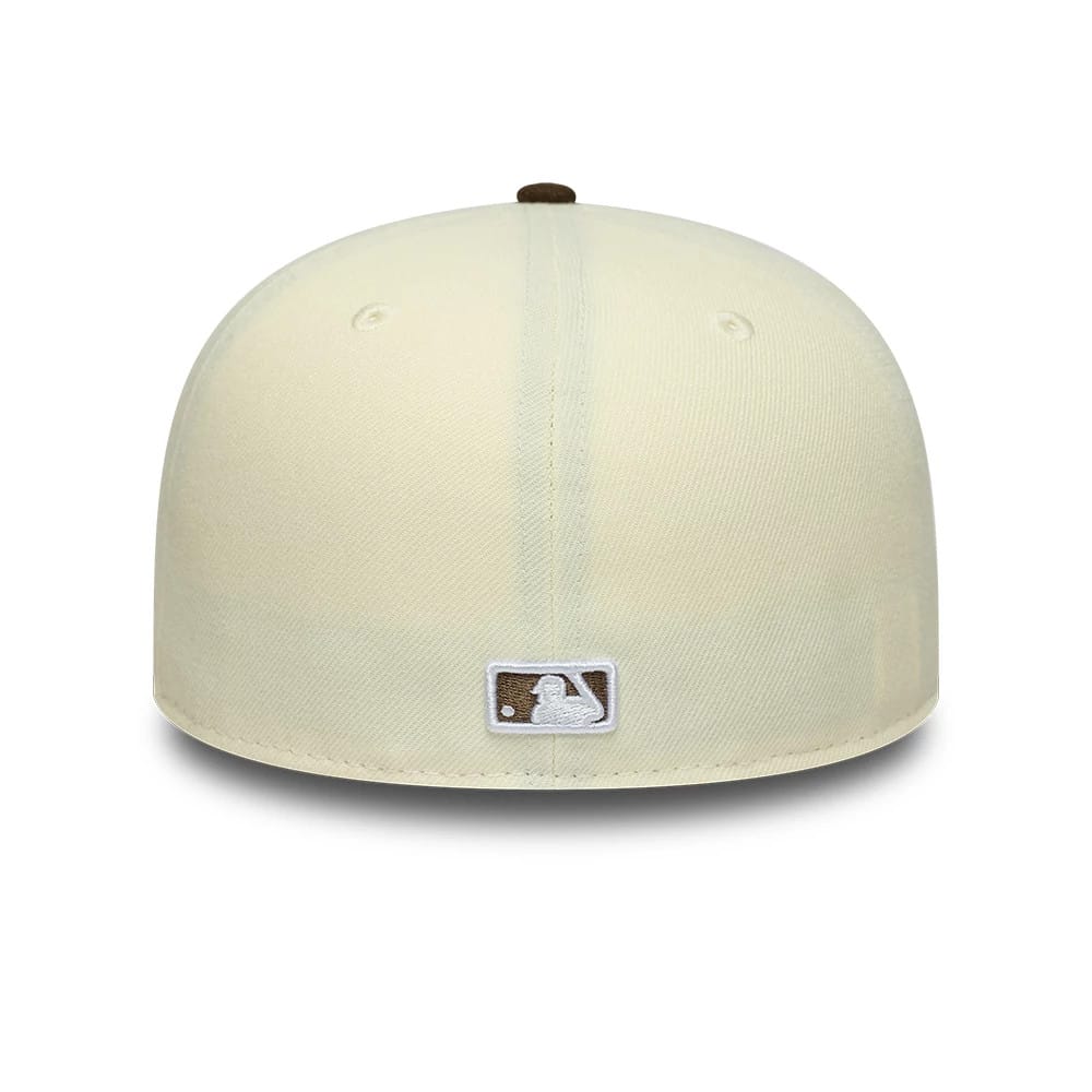 Boston Red Sox MLB Cream 59FIFTY A-Frame Fitted Cap - Image 5