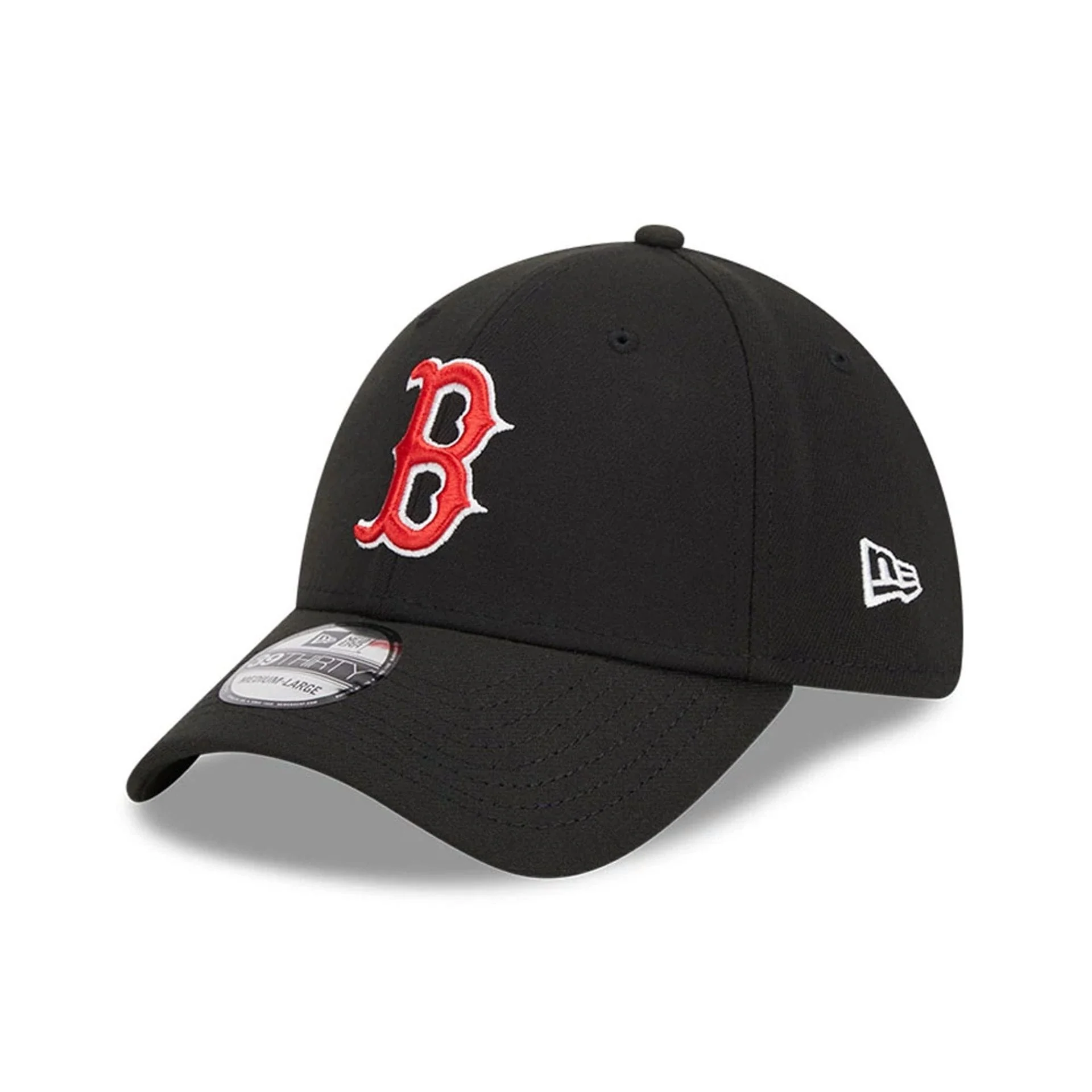 Boston Red Sox MLB Evergreen Black 39THIRTY Stretch Fit Cap