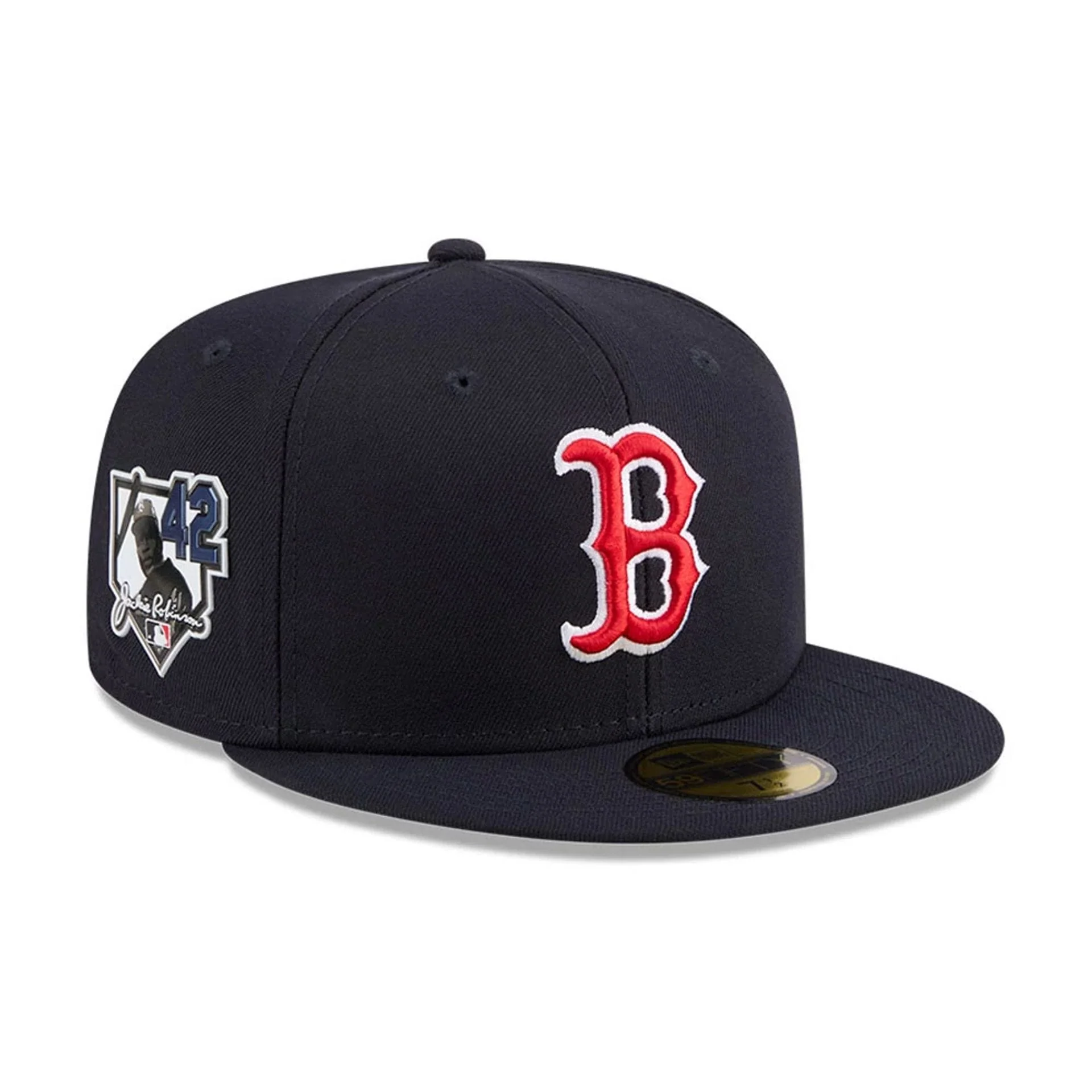 Boston Red Sox MLB Jackie Robinson Navy 59FIFTY Fitted Cap